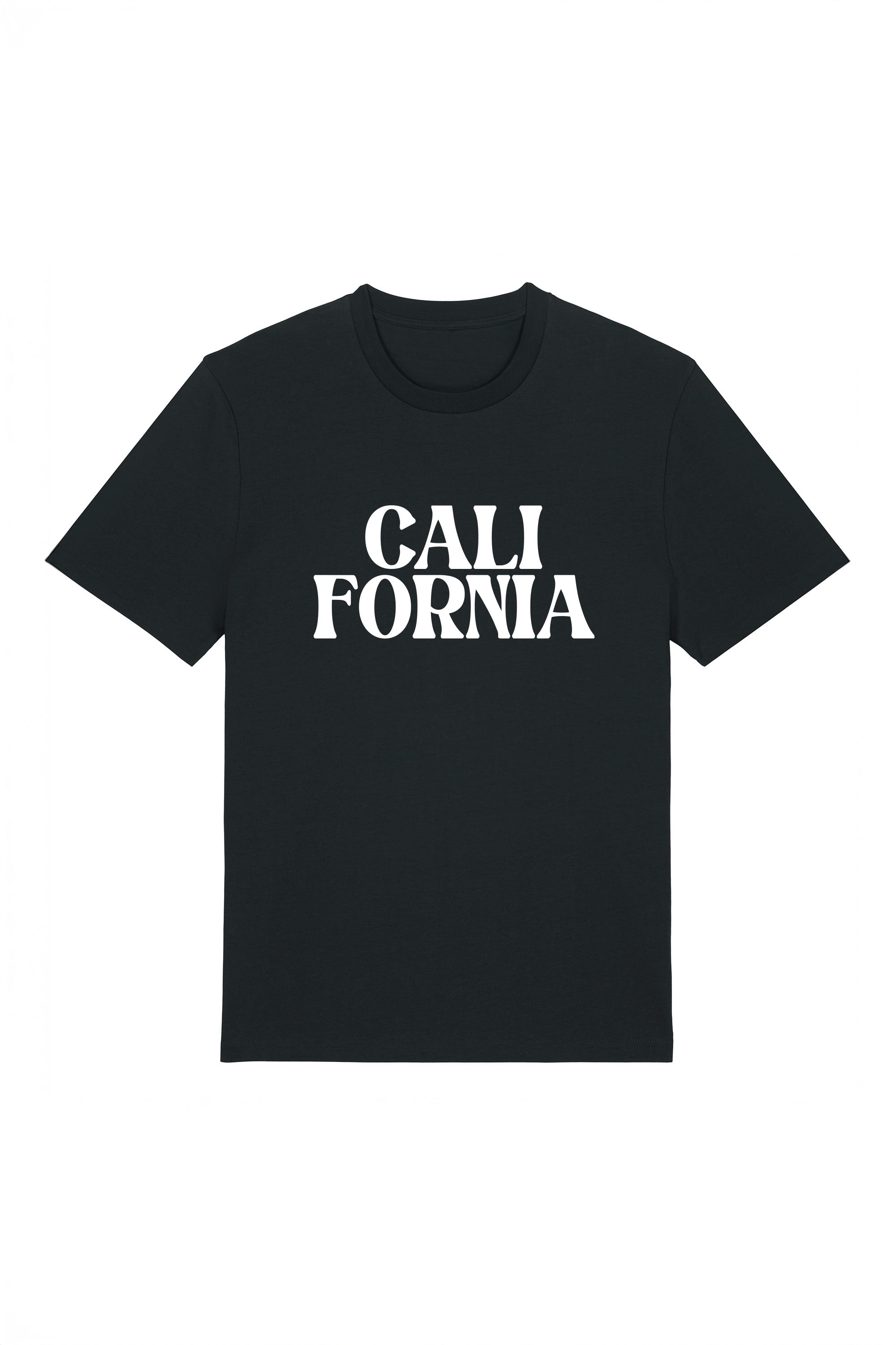 180 GSM Unisex Organic California Printed T-Shirt