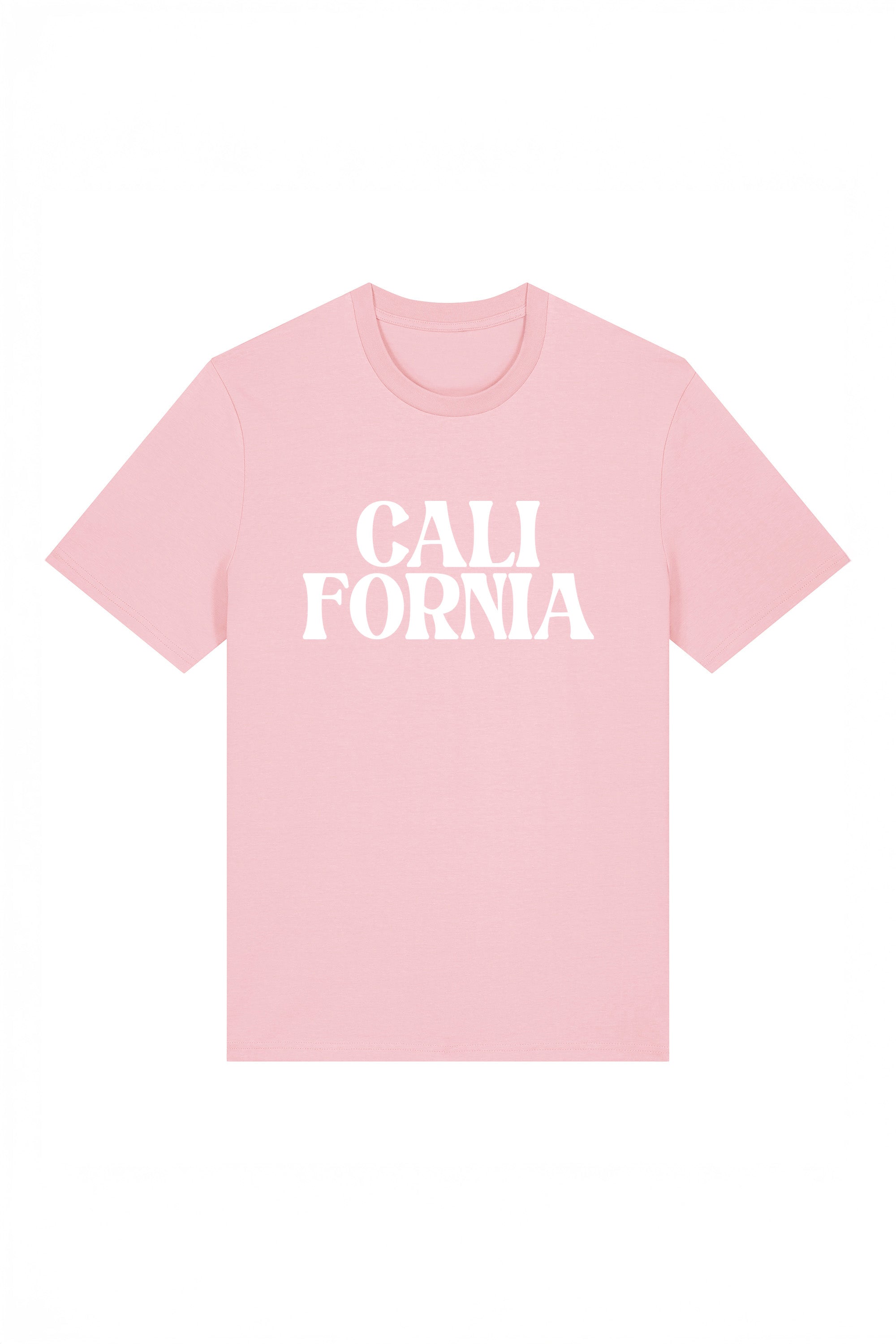 180 GSM Unisex Organic California Printed T-Shirt