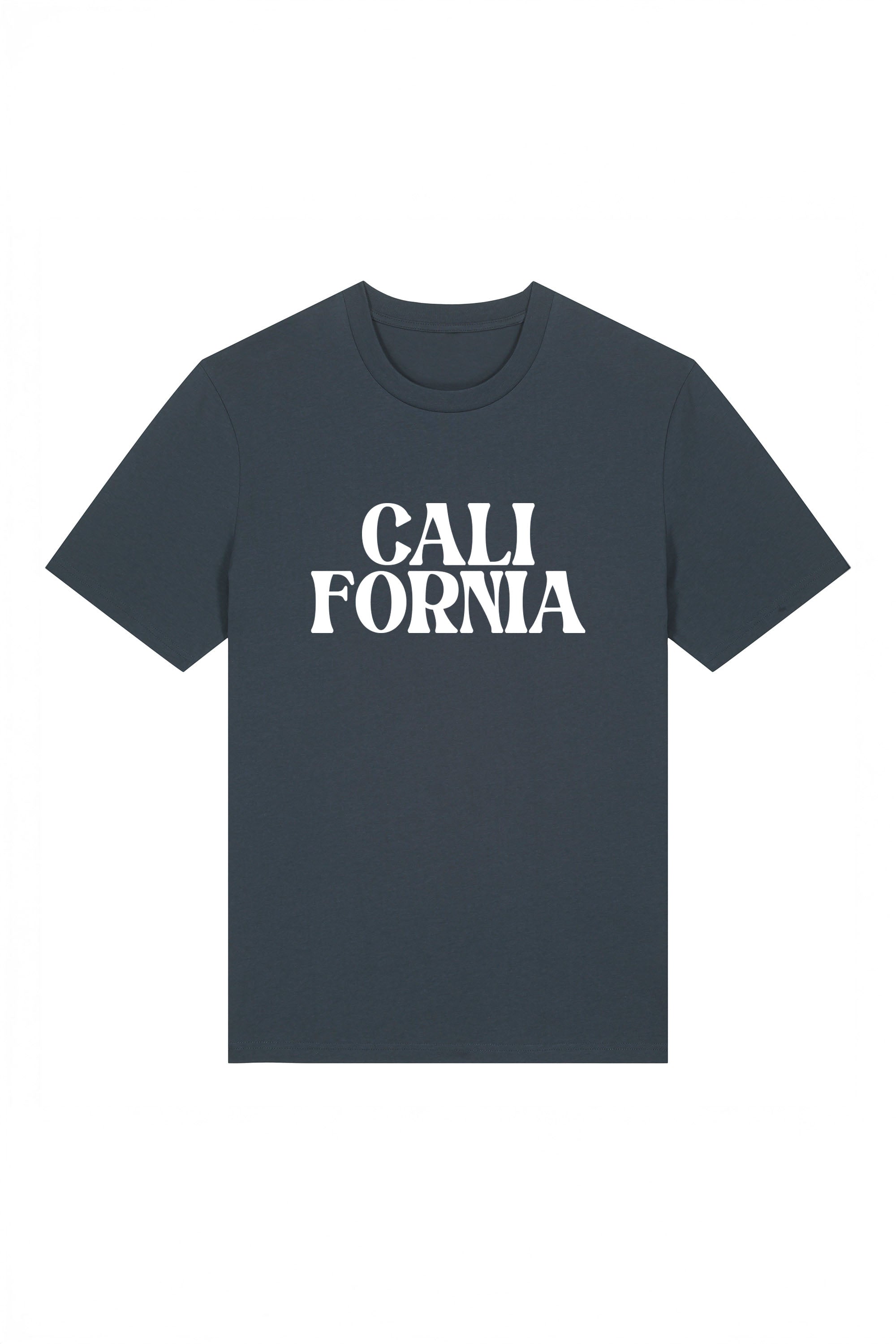 180 GSM Unisex Organic California Printed T-Shirt