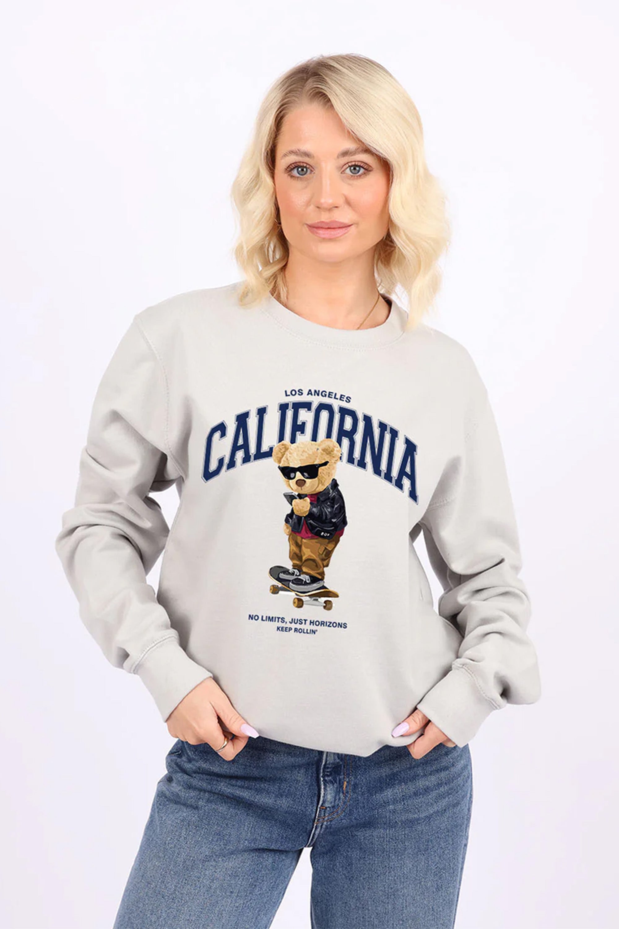 California Teddy Printed Sweatshirts