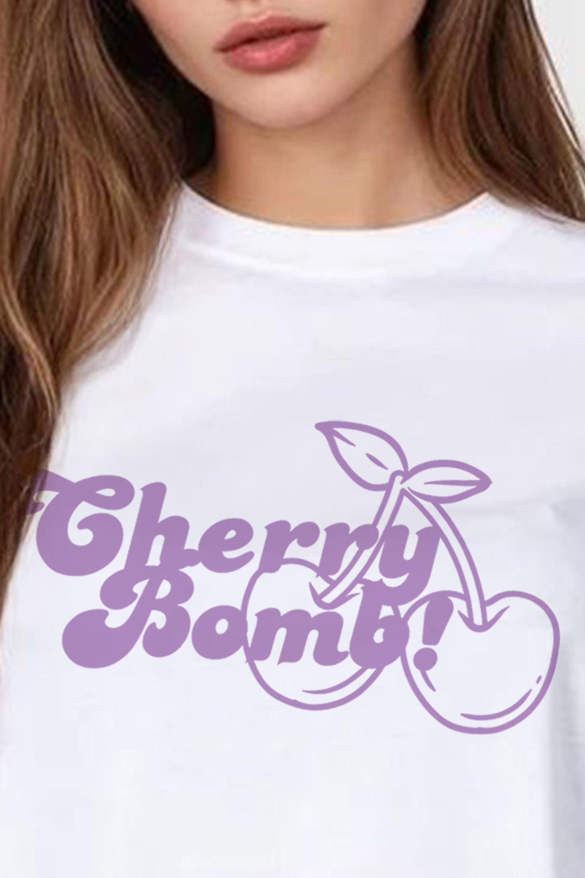 Regular Fit T-shirt LSF Short Sets In Cherry Bomb Print (Pack of 4 sets)