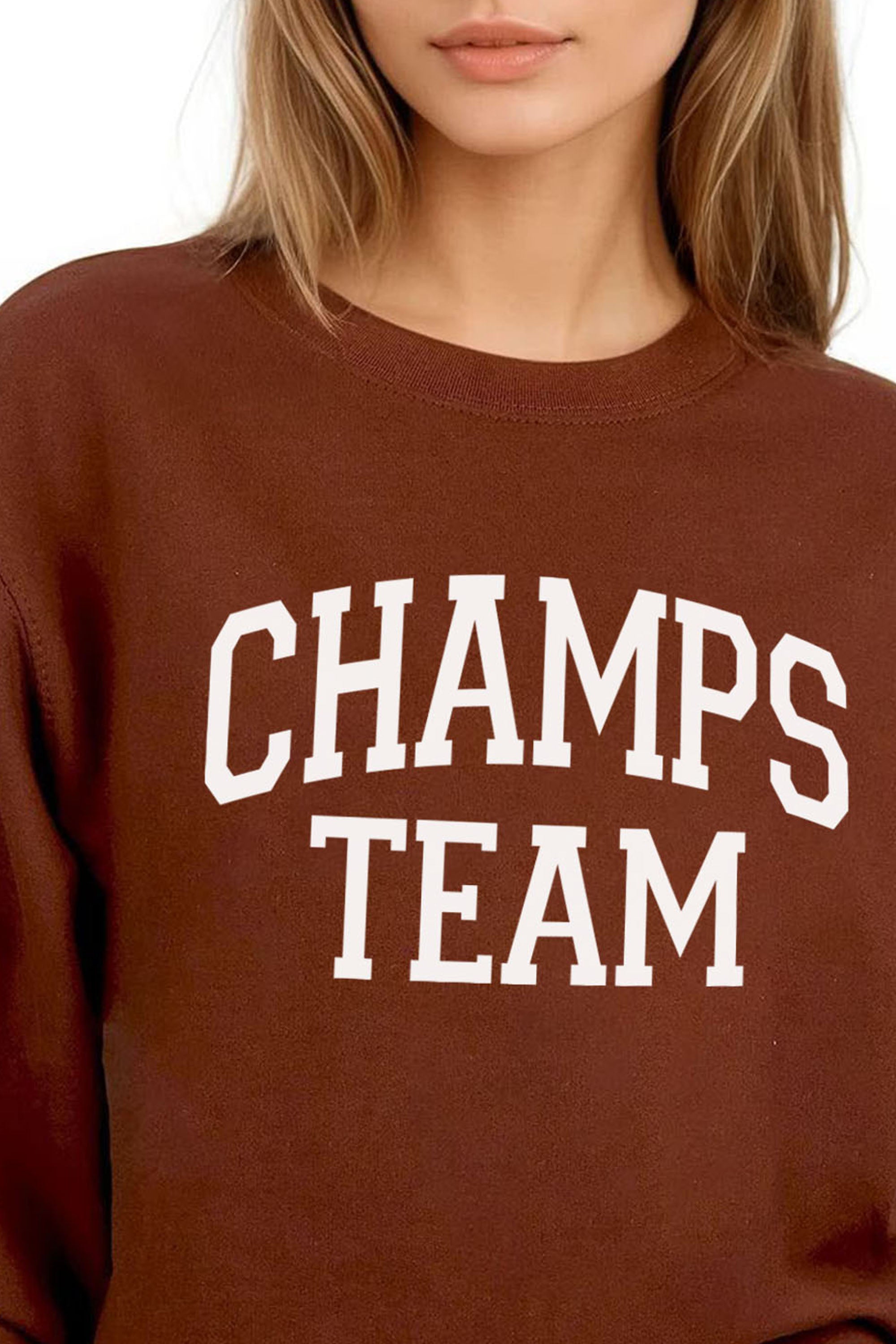 Vintage Champs Team Printed Sweatshirt