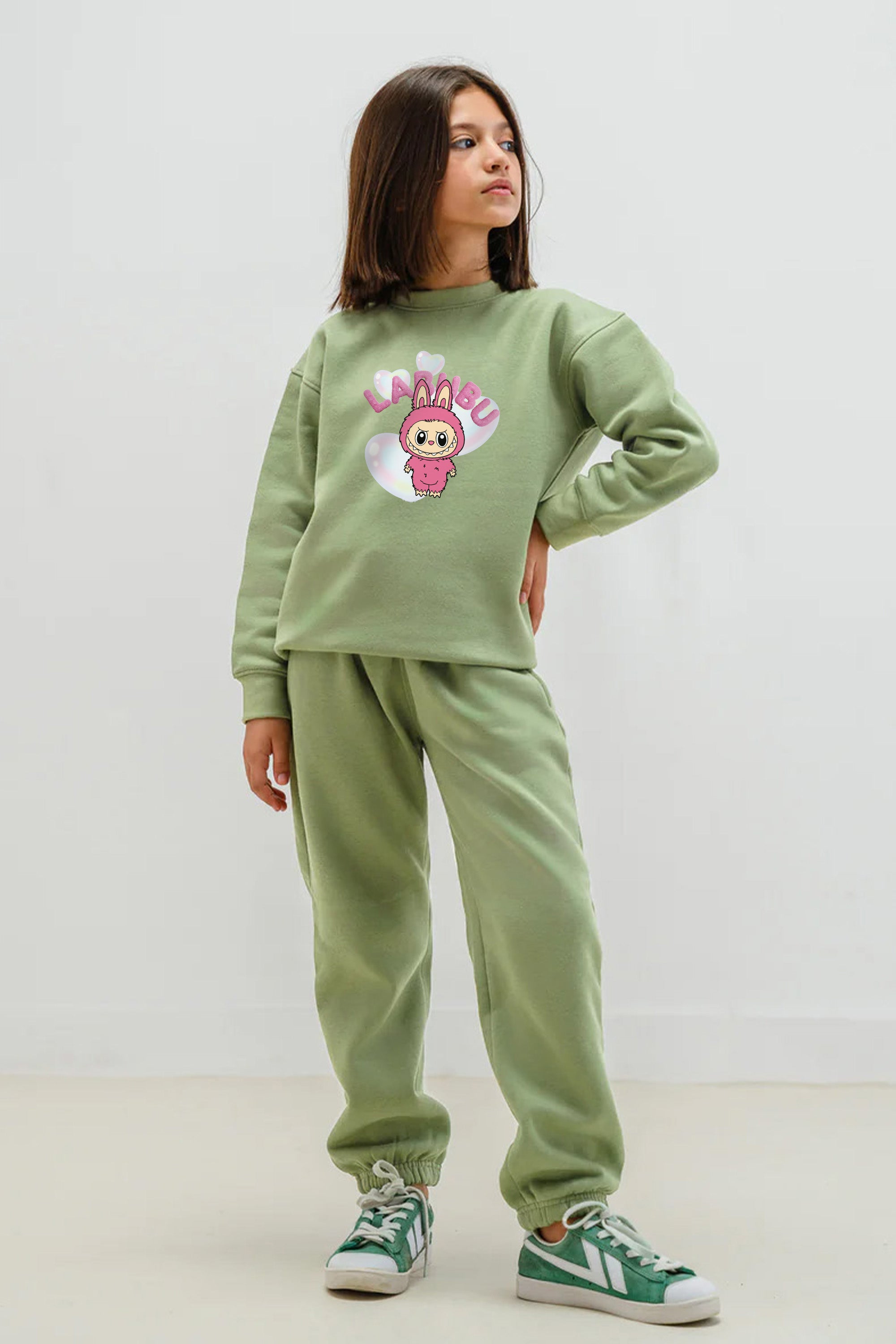 Kids Premium Cute Labubu Printed Sweatshirt (Pack of 5)