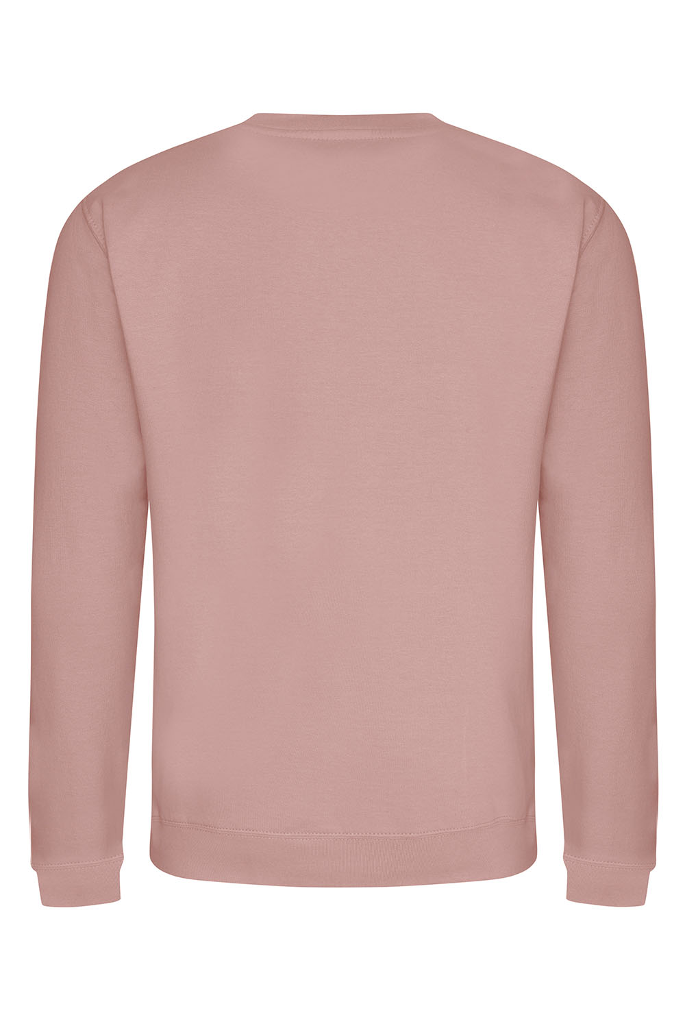 Plain Sweatshirt In Dusty Pink (Single)