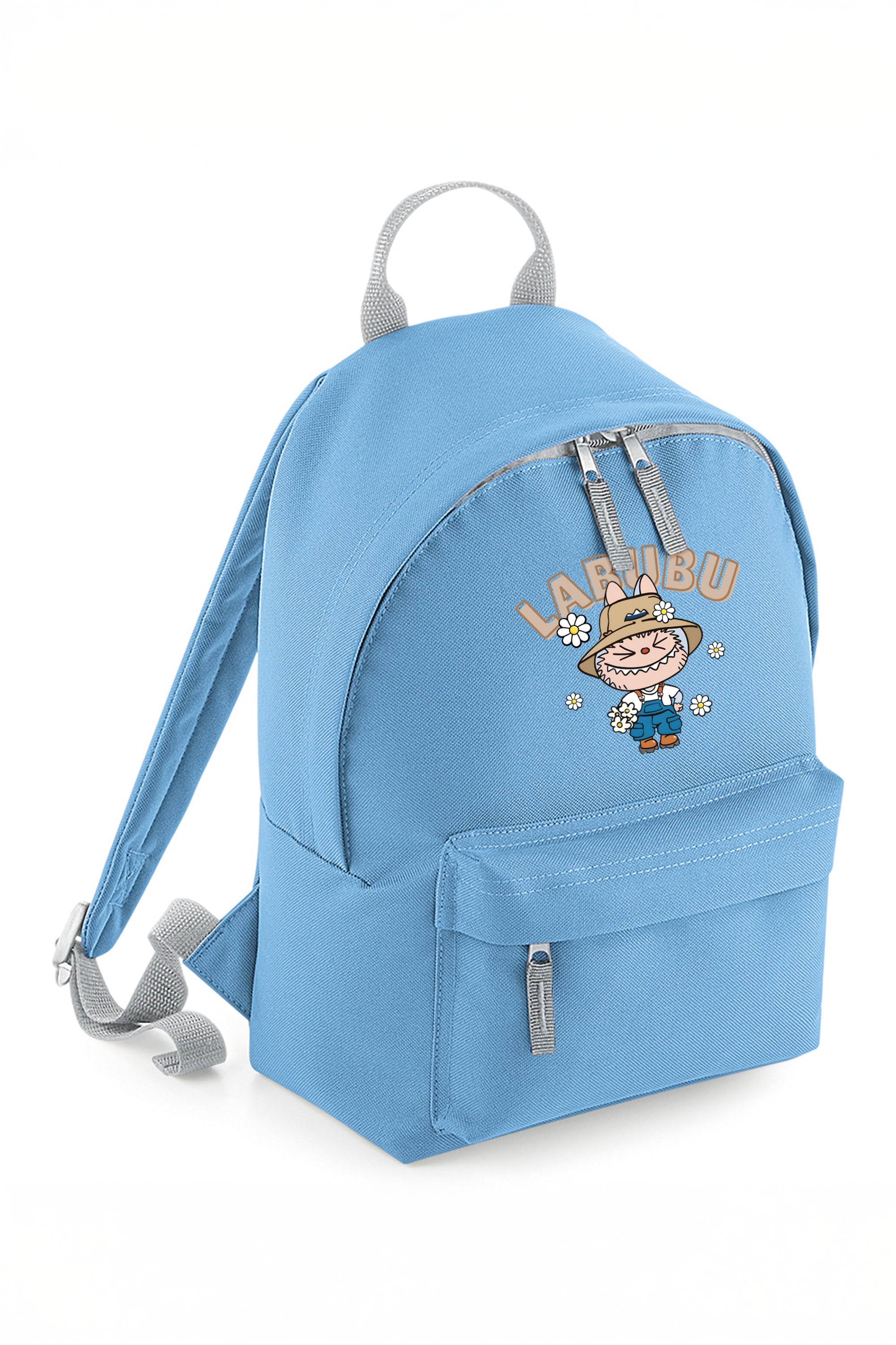 Labubu Daisy Farmer Printed Mini Backpack