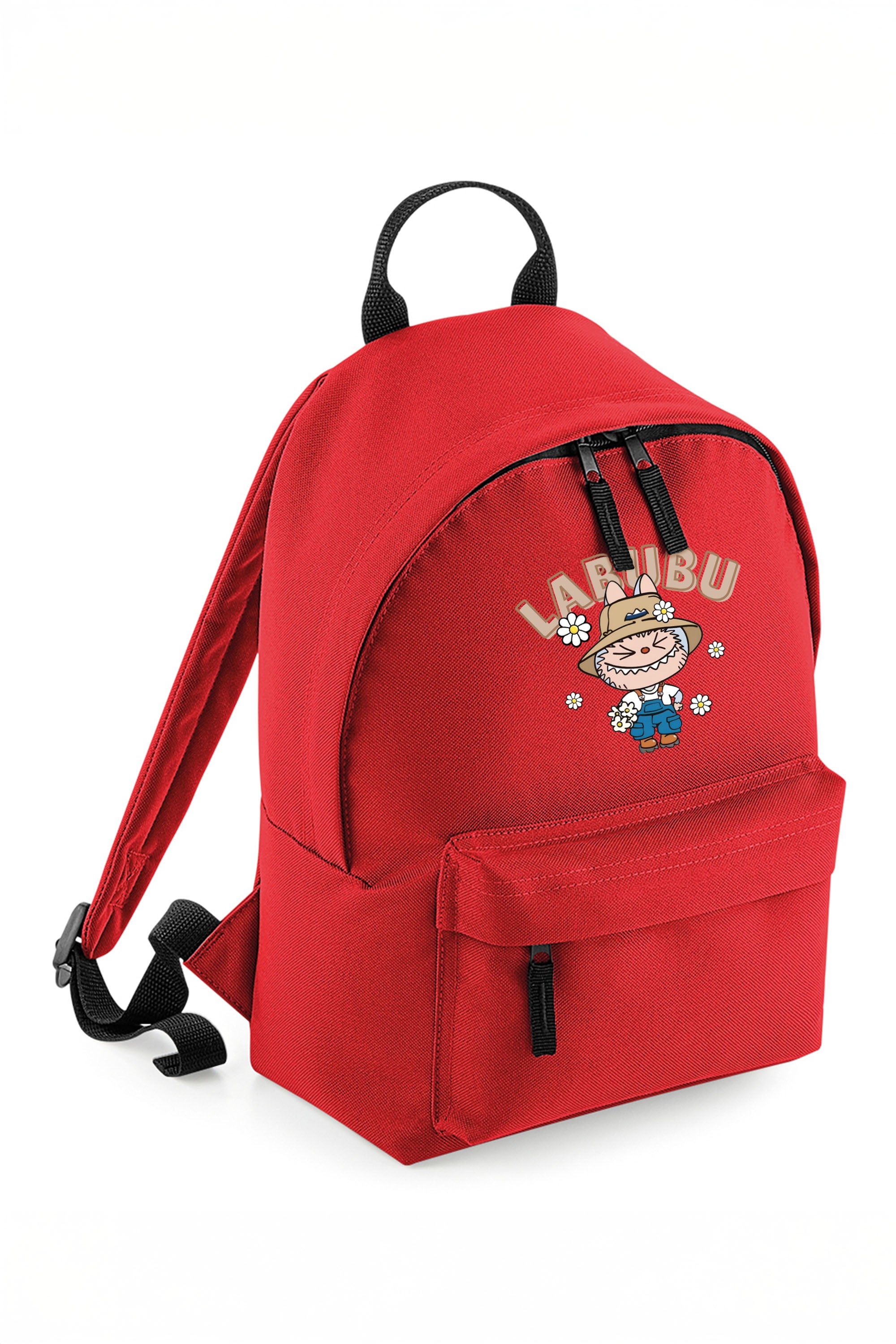 Labubu Daisy Farmer Printed Mini Backpack