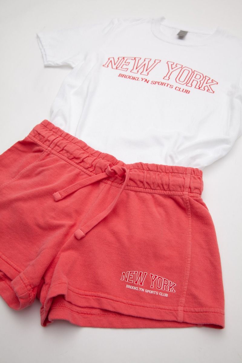 New York Printed T-shirt and Shorts Set (Pack of 3)