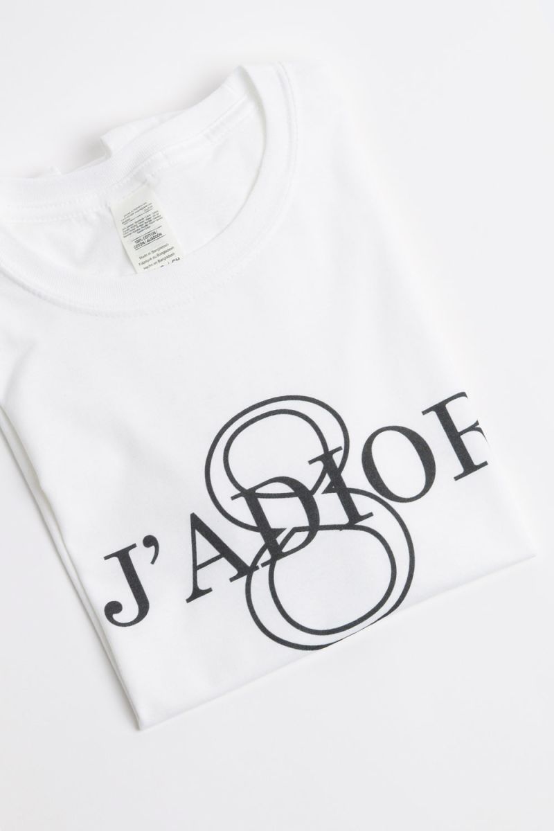 J'adior 8 Slogan Oversized T-Shirt (Pack of 6)
