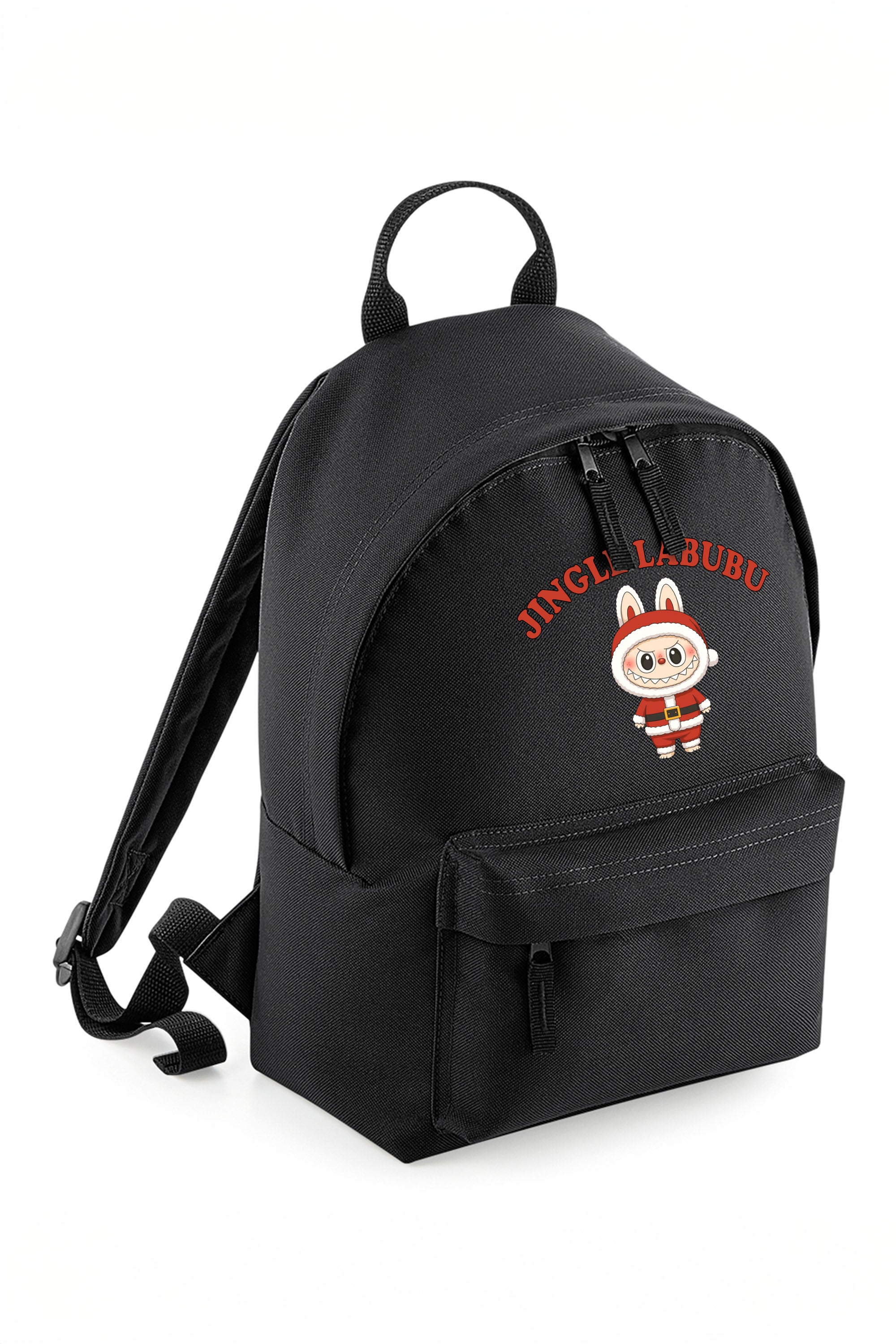 Jingle Labubu Christmas Printed Mini Backpack