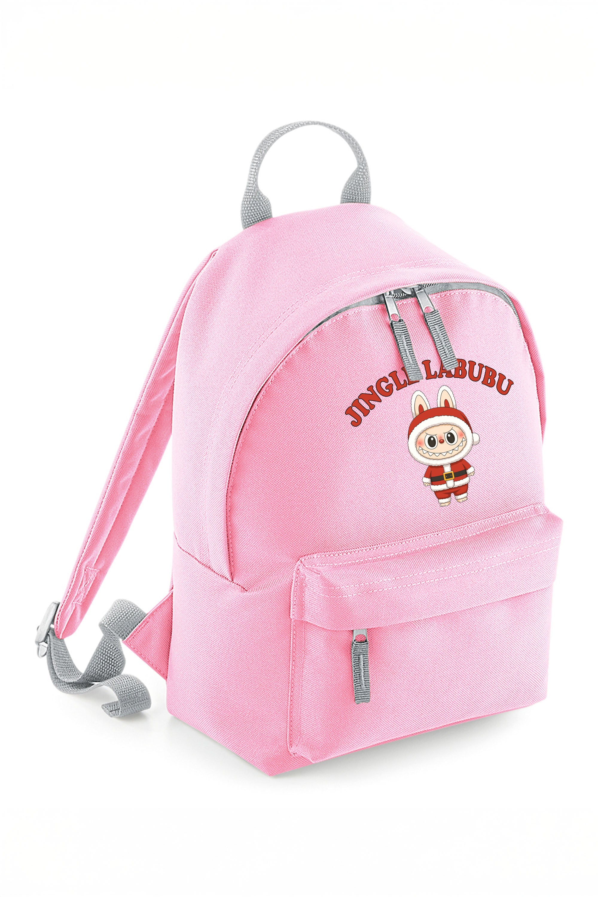 Jingle Labubu Christmas Printed Mini Backpack