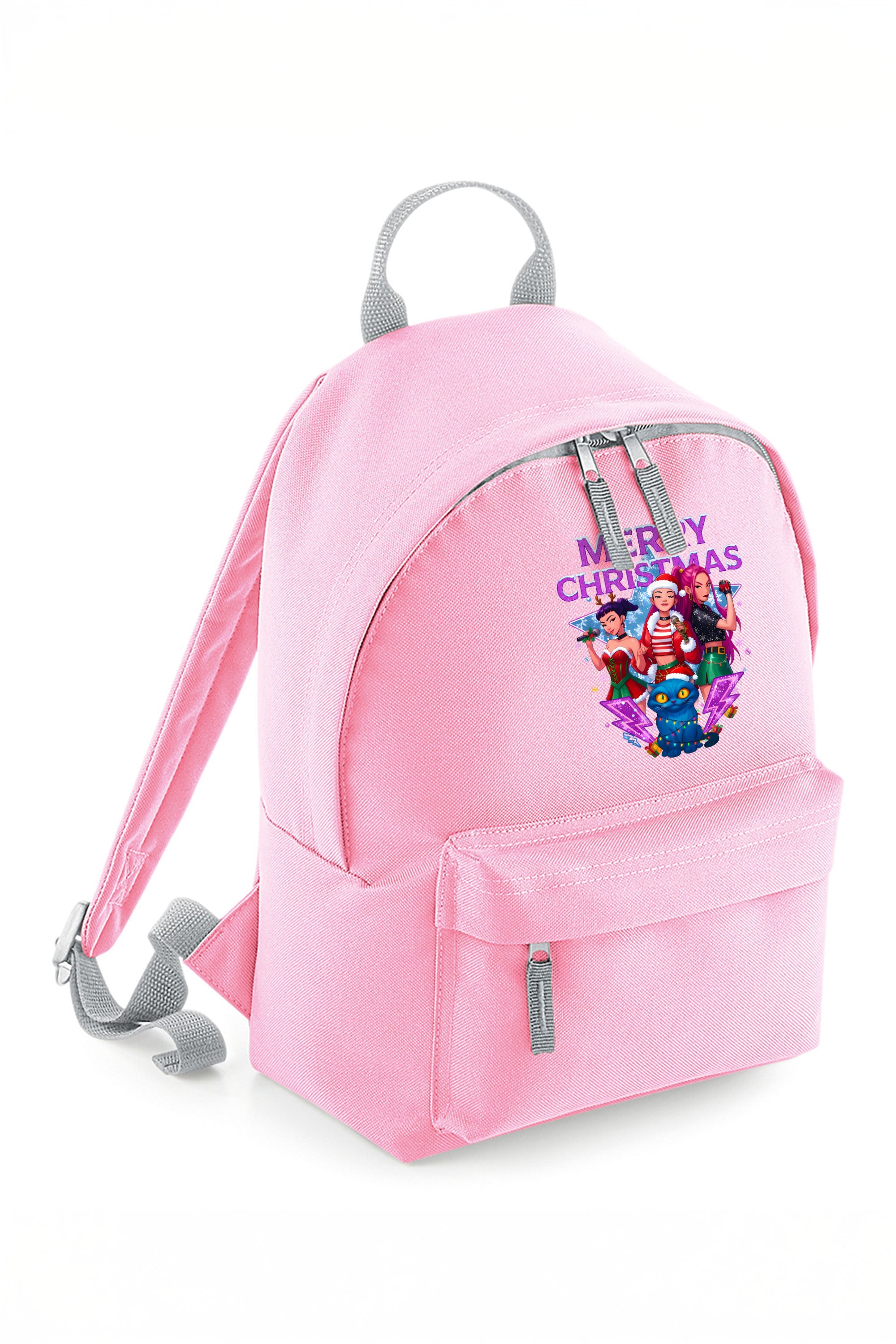 Kpop Girls squad Christmas Printed Mini Backpack