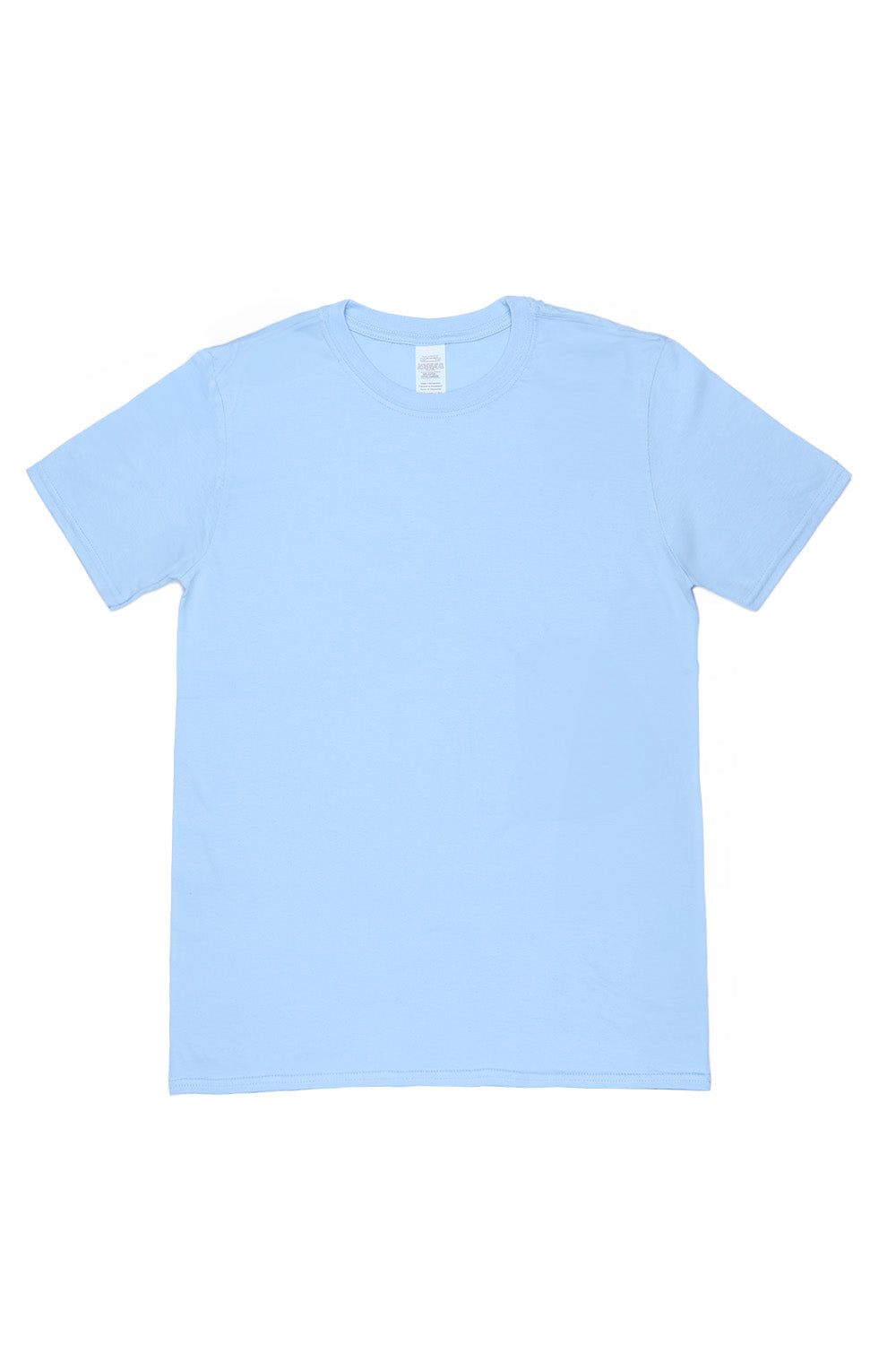 Softstyle Plain T-Shirt in Light Blue (Custom Pack)