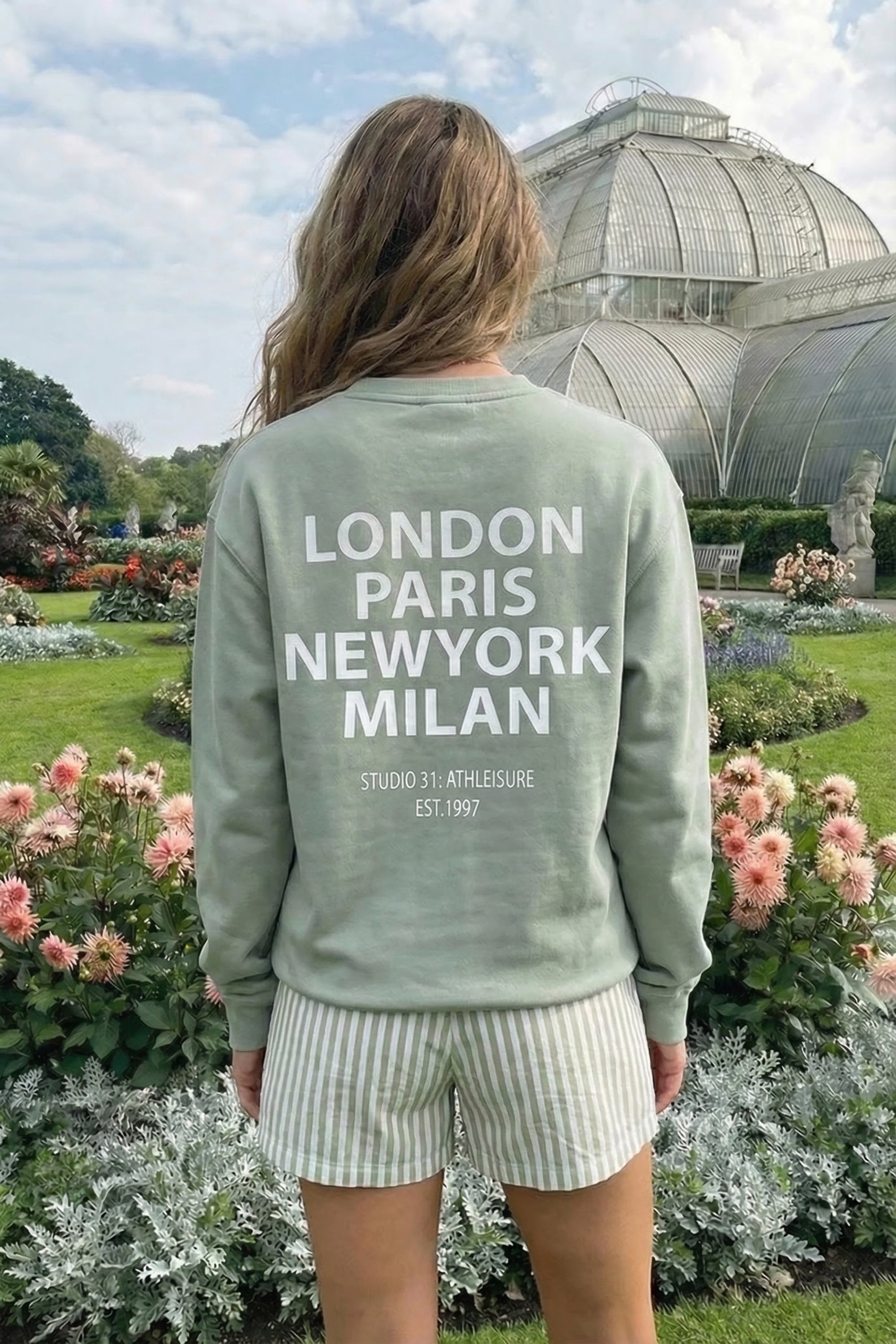 Athleisure Studio Graphic Printed Sweatshirt