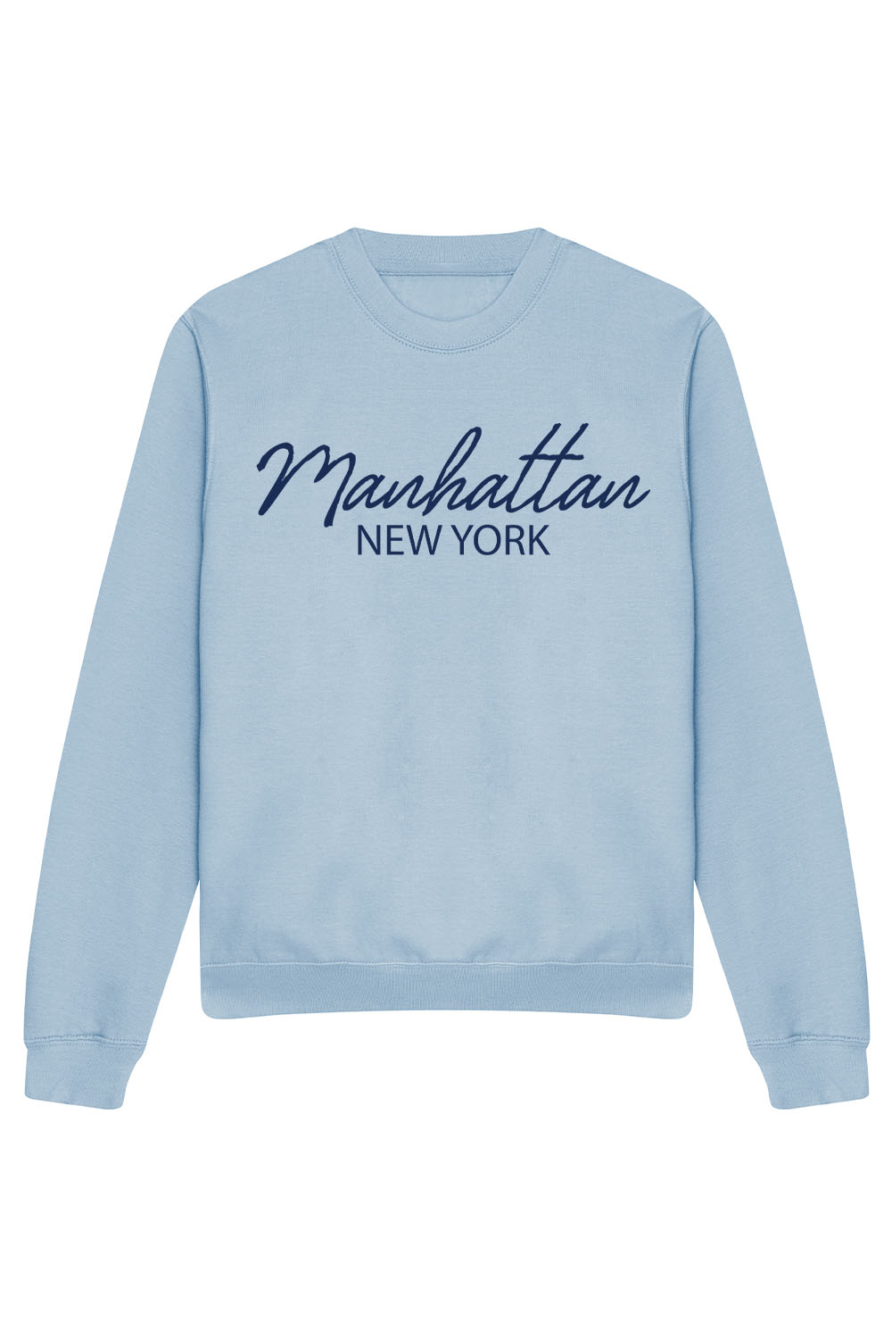 Manhattan Sweatshirt In Sky Blue (CUSTOM PACKS)