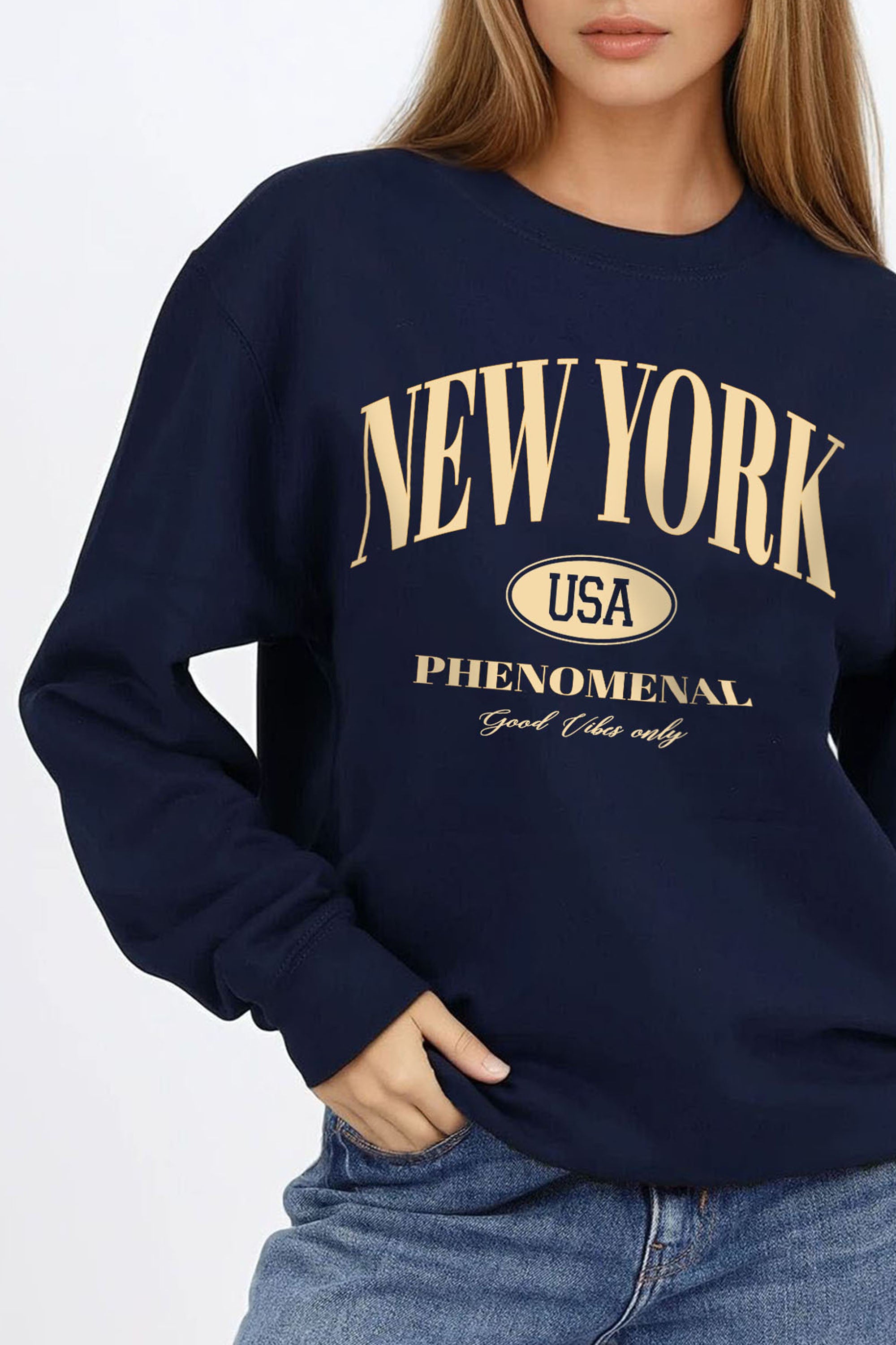 New York Phenomenal Printed Sweatshirt