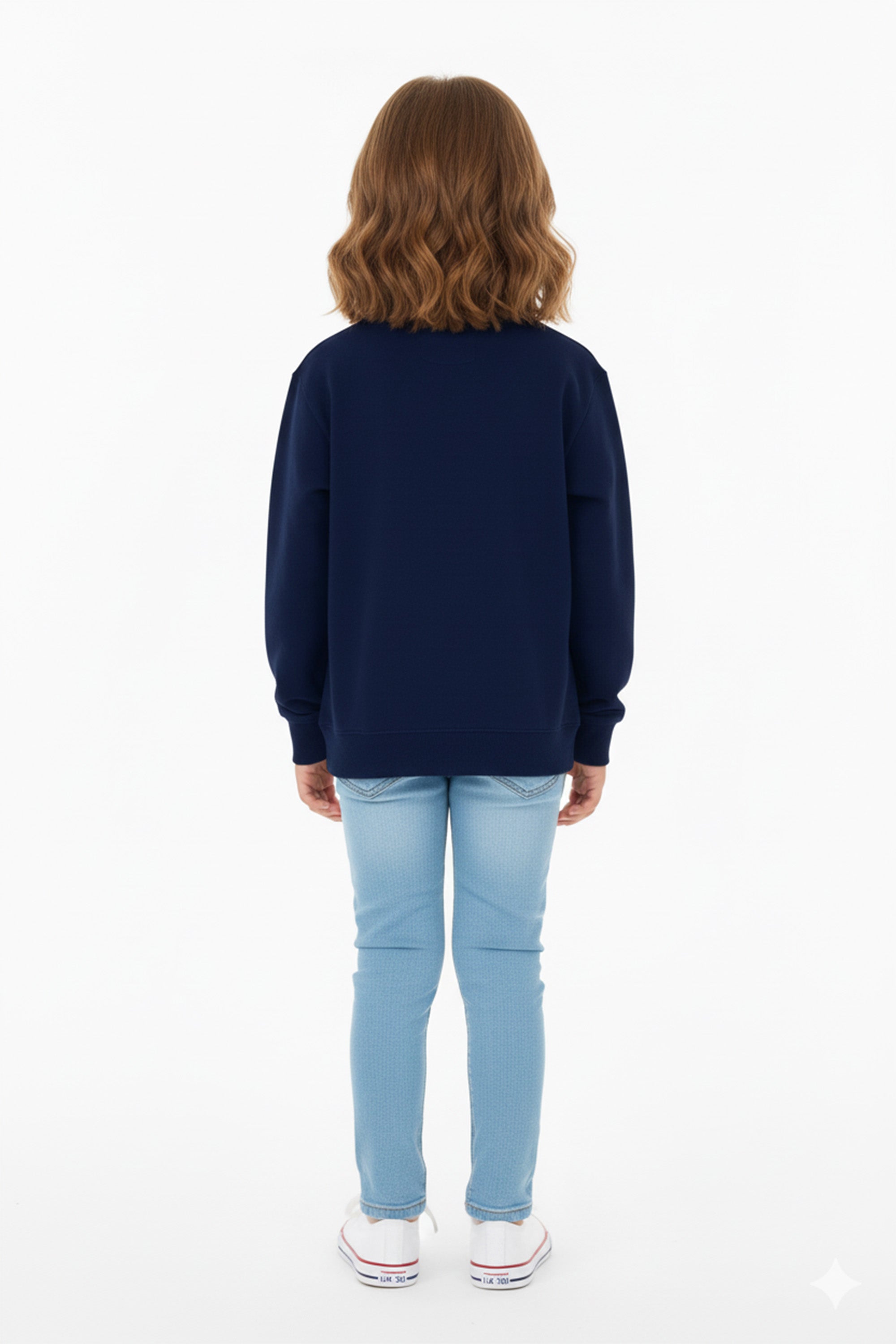 Kids Purple Labubu Printed Sweatshirt