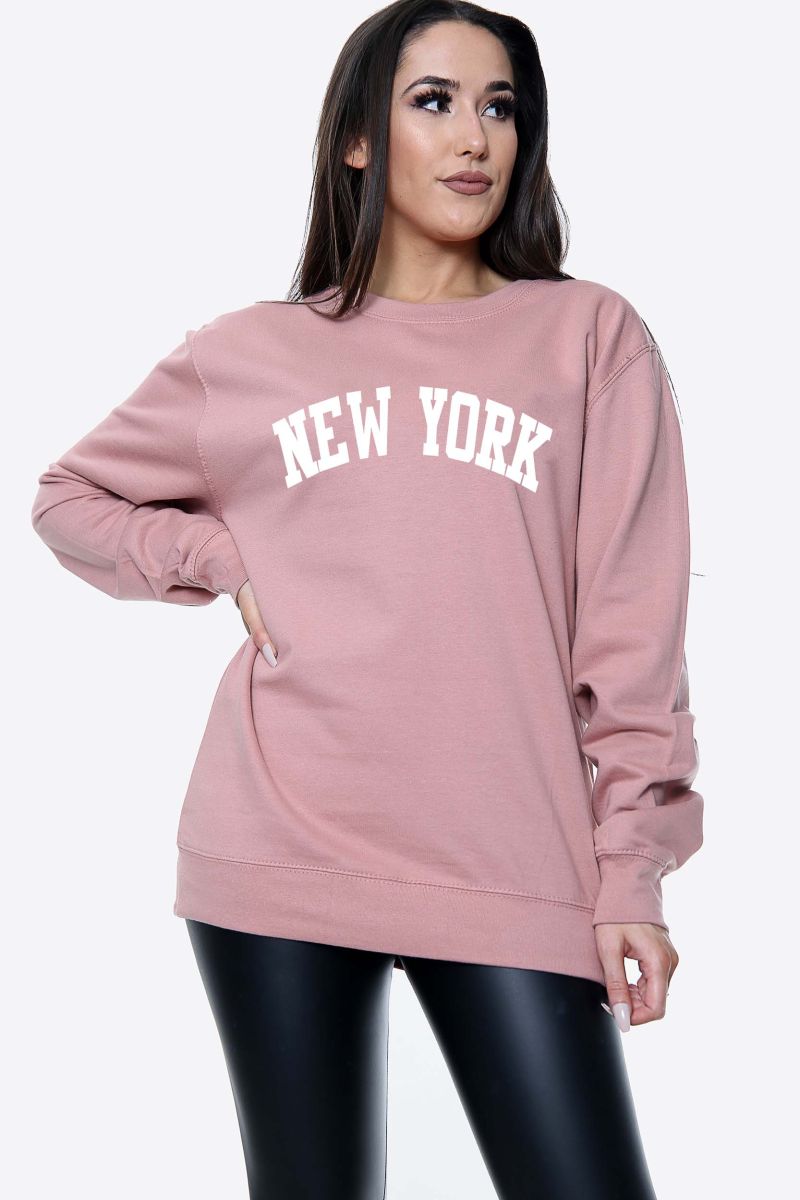 New York Oversized Sweatshirt (Pack of 6)