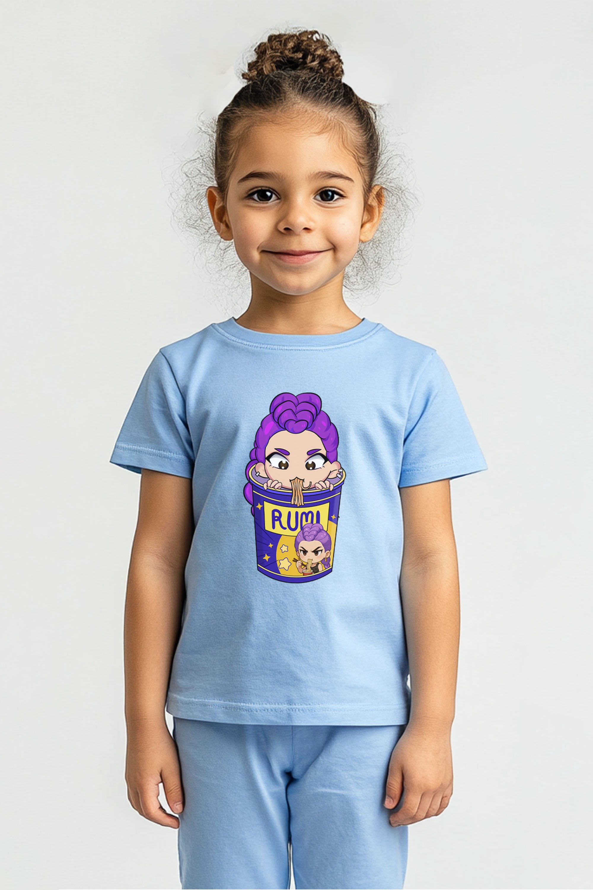 Kids Rumi Ramen Graphic Printed T-Shirt