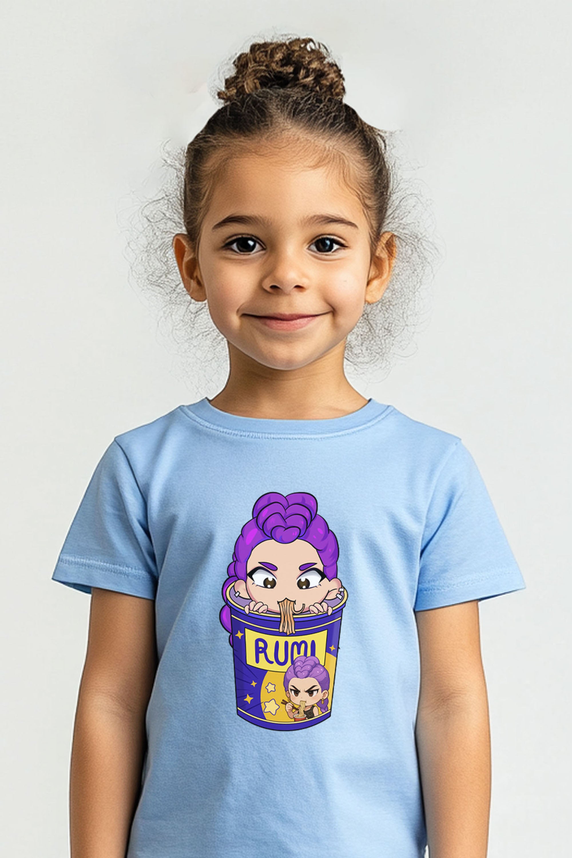 Kids Rumi Ramen Graphic Printed T-Shirt