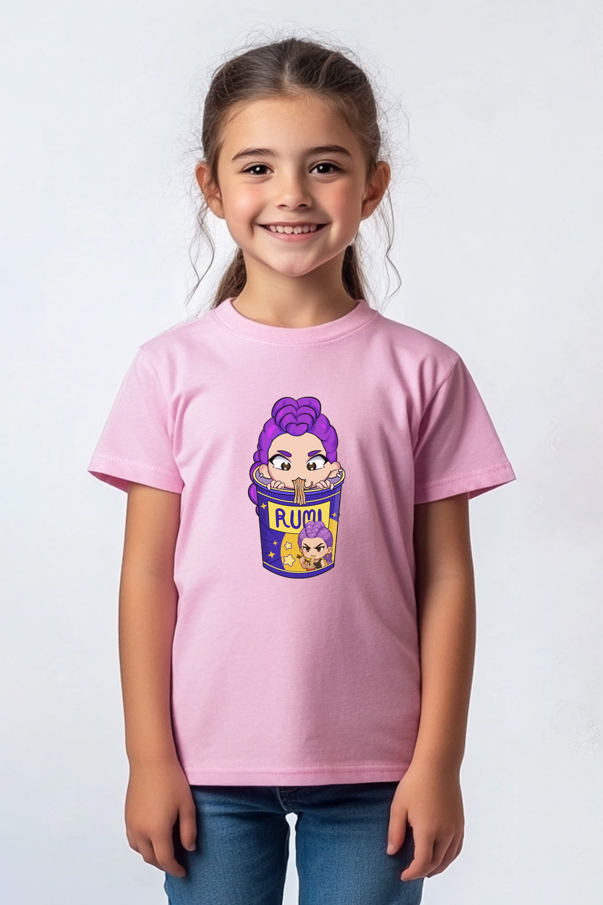 Kids Rumi Ramen Graphic Printed T-Shirt
