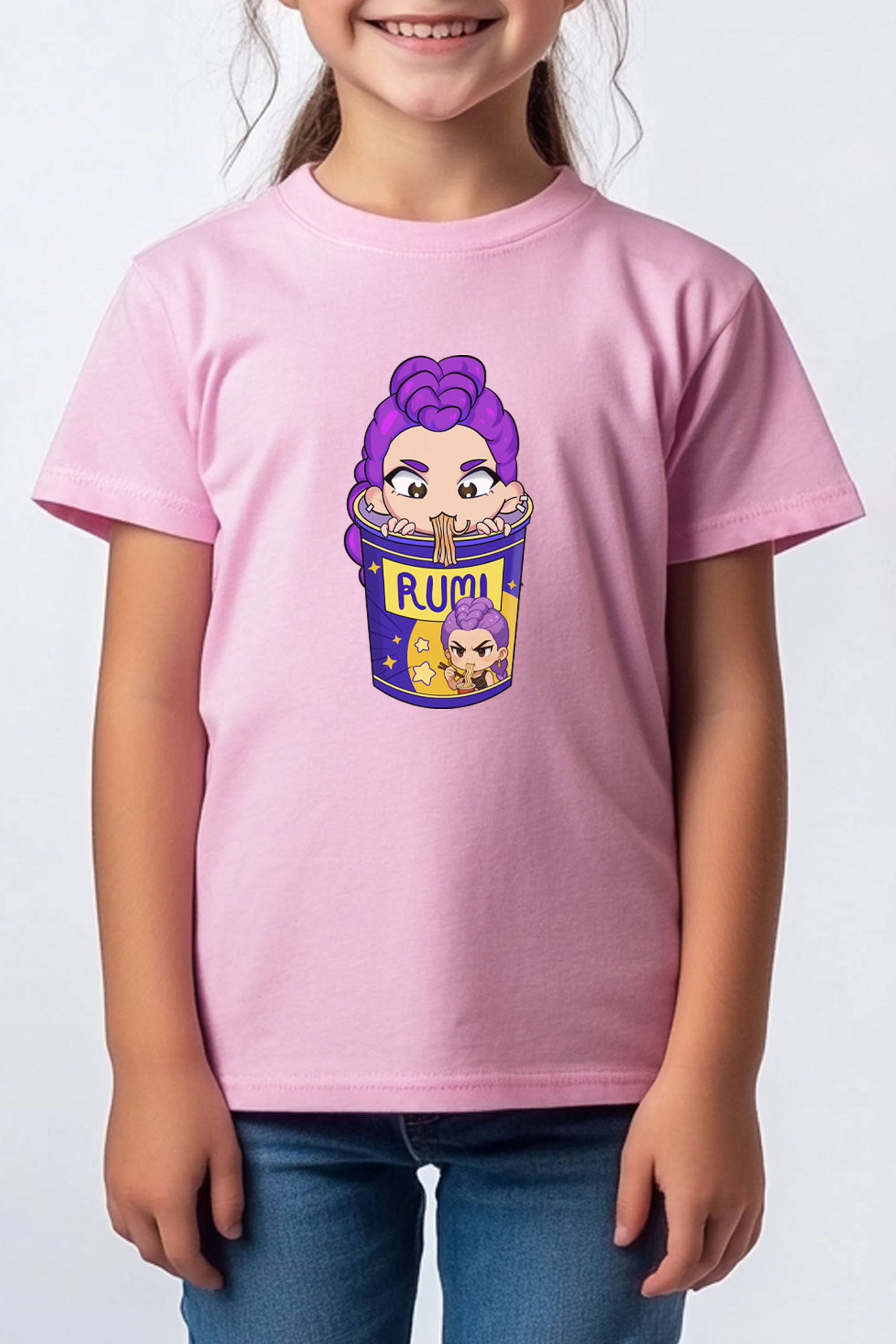 Kids Rumi Ramen Graphic Printed T-Shirt