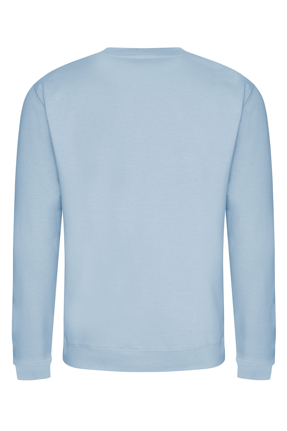 Plain Sweatshirt In Sky Blue Single