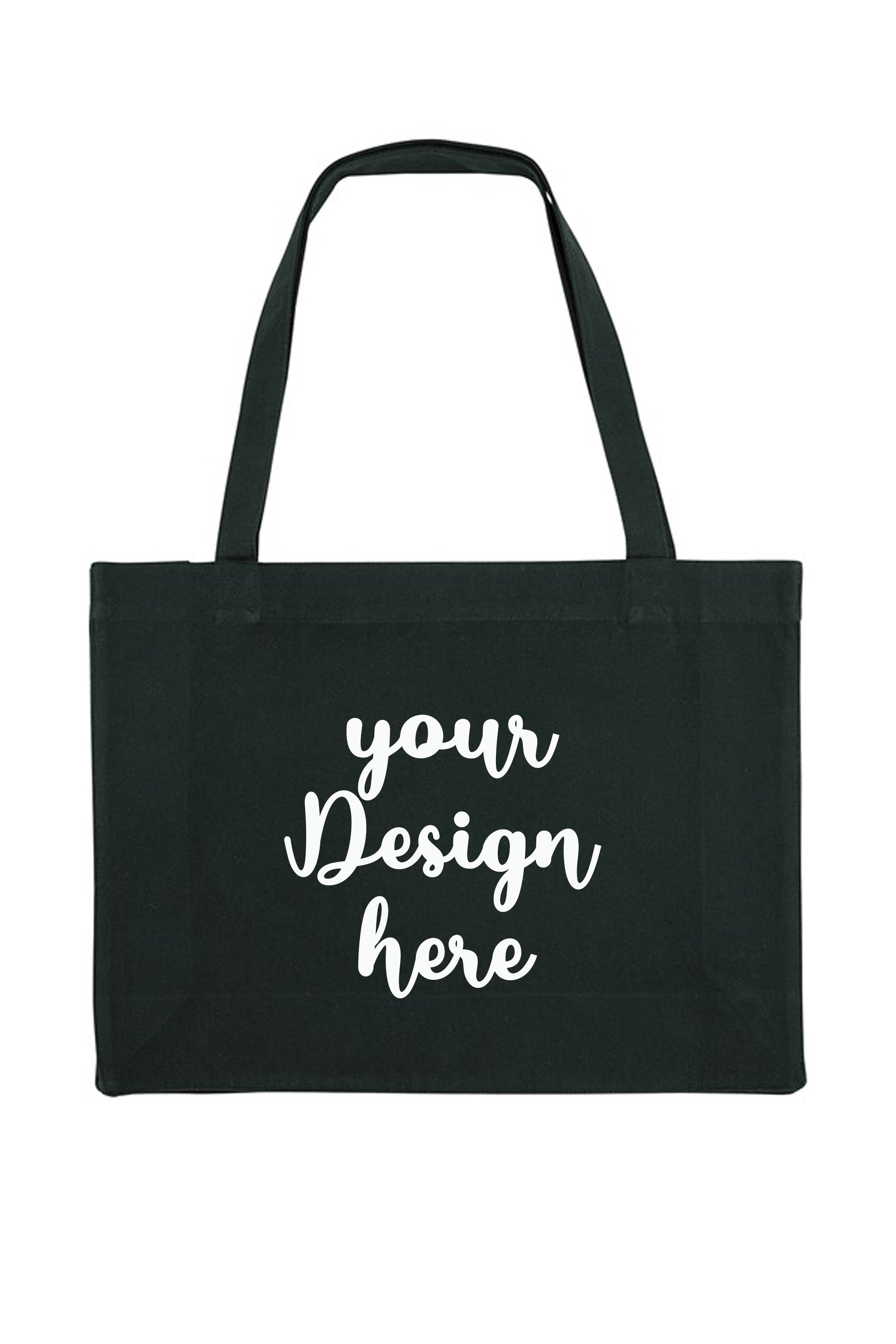 Custom Printed Woven Shopping Tote Bag