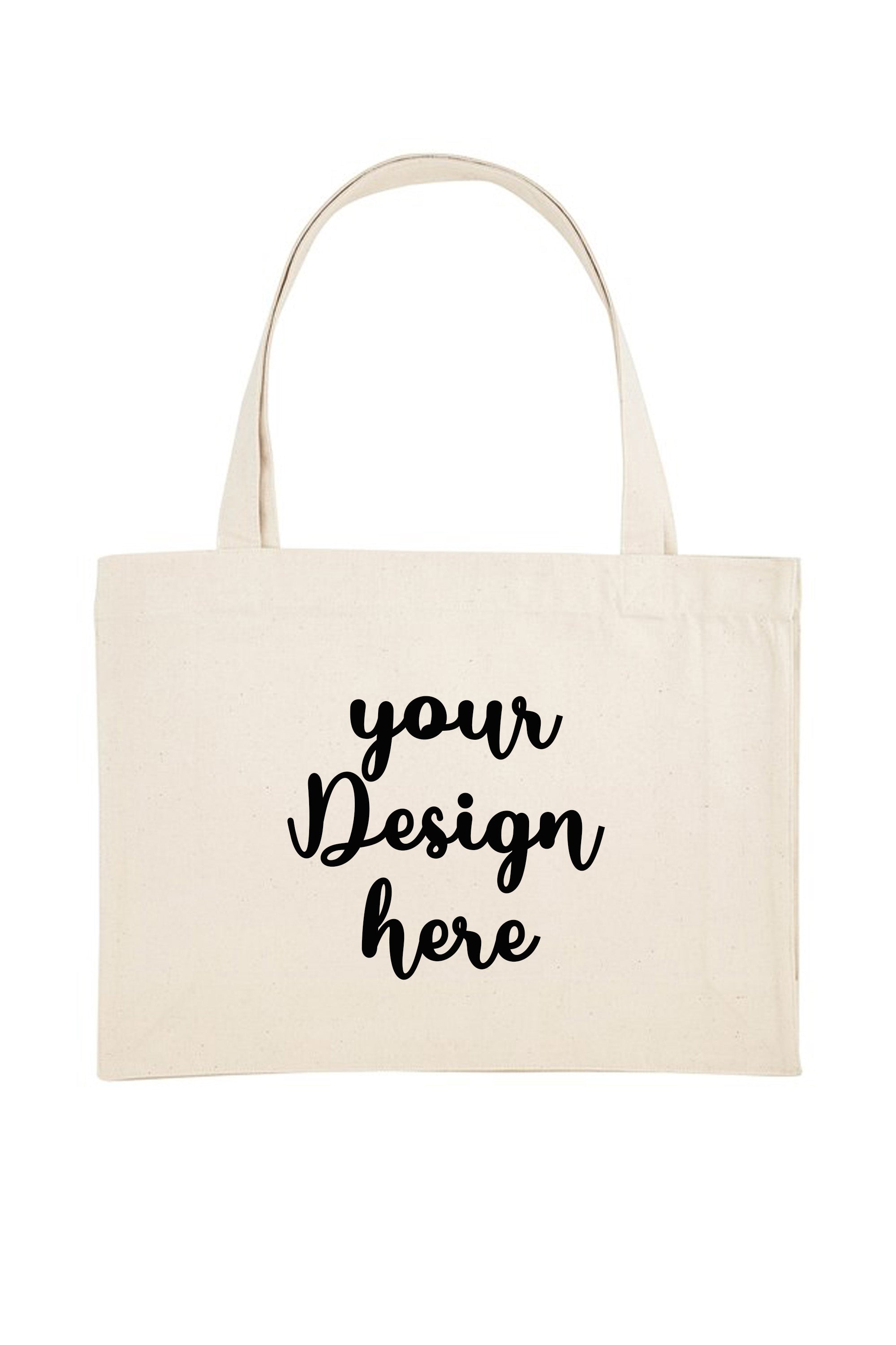 Custom Printed Woven Shopping Tote Bag